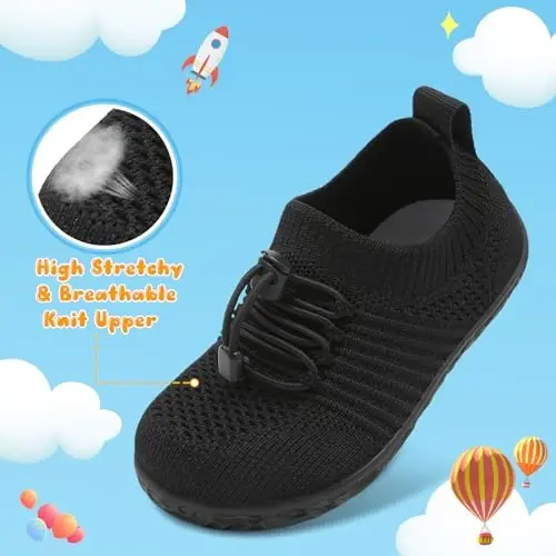 Centipede Demon Toddler Shoes for Boys Girls Baby Kids Slip on Walking Shoe Breathable Sock Shoes Lightweight Soft Sneakers - 2