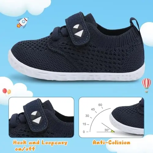 Centipede Demon Toddler Shoes for Boys Girls Baby Kids Slip on Walking Shoe Breathable Sock Shoes Lightweight Soft Sneakers - 3