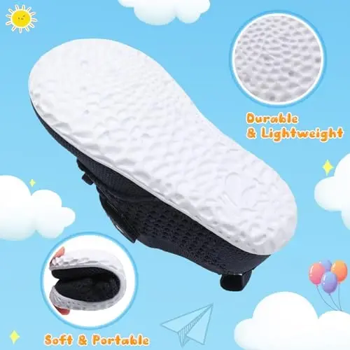 Centipede Demon Toddler Shoes for Boys Girls Baby Kids Slip on Walking Shoe Breathable Sock Shoes Lightweight Soft Sneakers - 4