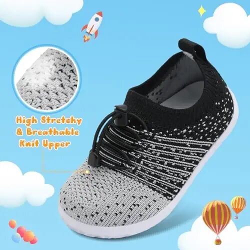 Centipede Demon Toddler Shoes for Boys Girls Baby Kids Slip on Walking Shoe Breathable Sock Shoes Lightweight Soft Sneakers - 2