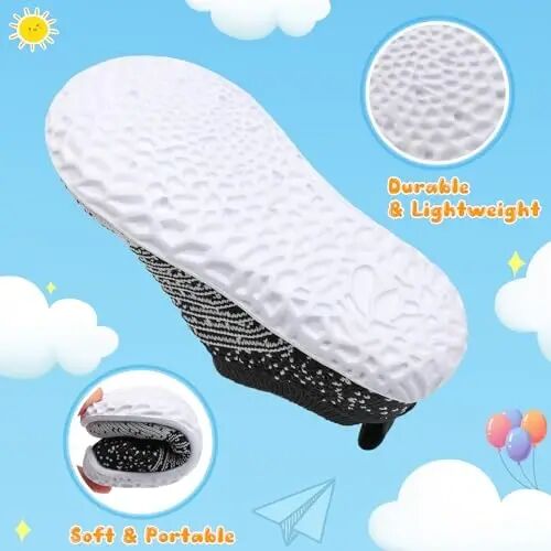 Centipede Demon Toddler Shoes for Boys Girls Baby Kids Slip on Walking Shoe Breathable Sock Shoes Lightweight Soft Sneakers - 4