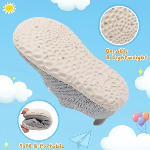 Centipede Demon Toddler Shoes for Boys Girls Baby Kids Slip on Walking Shoe Breathable Sock Shoes Lightweight Soft Sneakers - 3