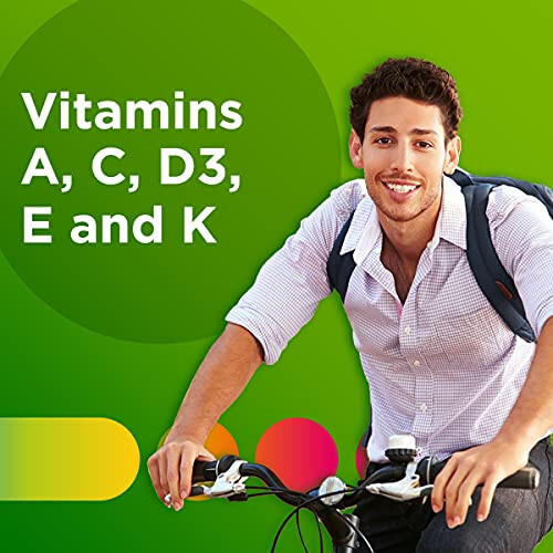 Centrum Yetişkinler İçin Antioksidanlar, Çinko, D3 Vitamini ve B Vitaminleri İçeren Çoklu Vitamin/Mineral Takviyesi, Glutensiz, GDO'suz İçerikler - 300 Adet - 3