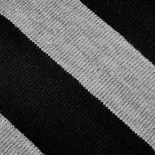 Century Star Womens Winter Oversized Large Triangle Shawl Wrap - Warm Fall Plaid Knit Scarf - 6