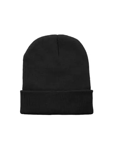 Century Star Cute Beanie Hats for Men Beanie Womens Knit Winter Hats Cuffed Skull Cap Soft Warm Beanie - 6