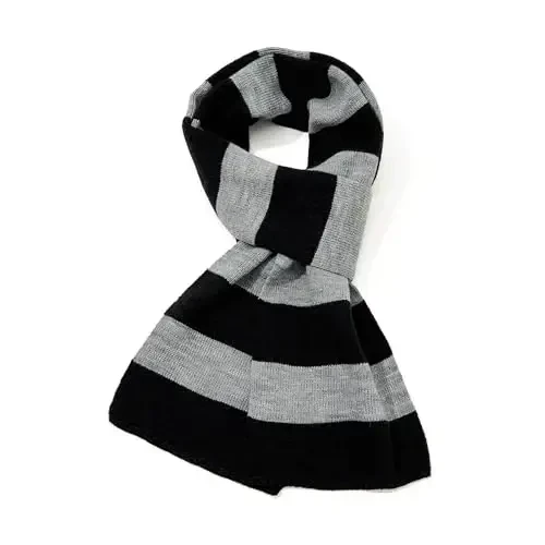 Century Star Womens Winter Oversized Large Triangle Shawl Wrap - Warm Fall Plaid Knit Scarf - CENTURY (1)