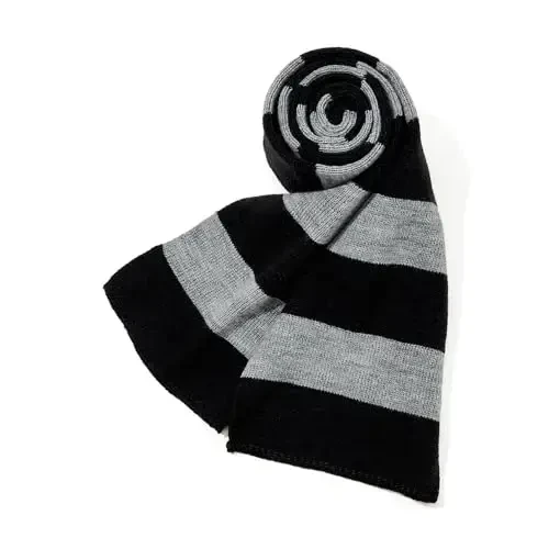 Century Star Womens Winter Oversized Large Triangle Shawl Wrap - Warm Fall Plaid Knit Scarf - 3