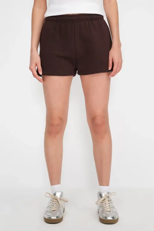 Cepli Belli Rezinkali Short Ş1010-N12-Achchiq Qahva - 2