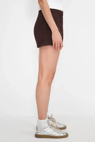Cepli Belli Rezinkali Short Ş1010-N12-Achchiq Qahva - 4