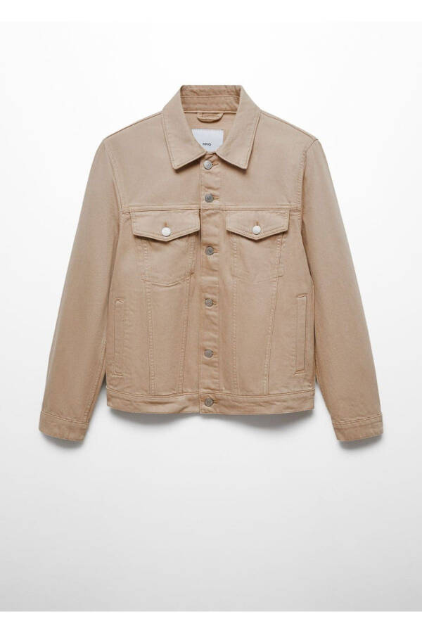 Cepli denim mont - Bej - 3
