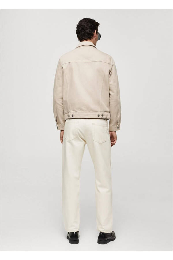 Cepli denim mont - Bej - 4
