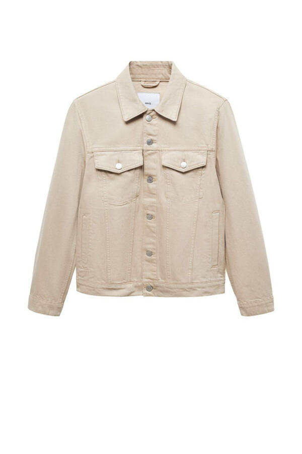 Cepli denim mont - Bej - 6