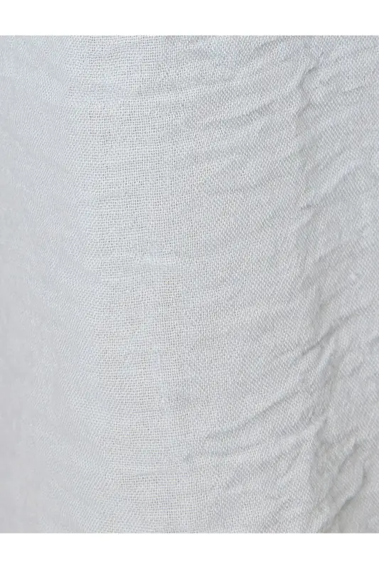 Cepli Gömlek Kısa Kollu Düşük Omuz Klasik Yaka-Gri - 6