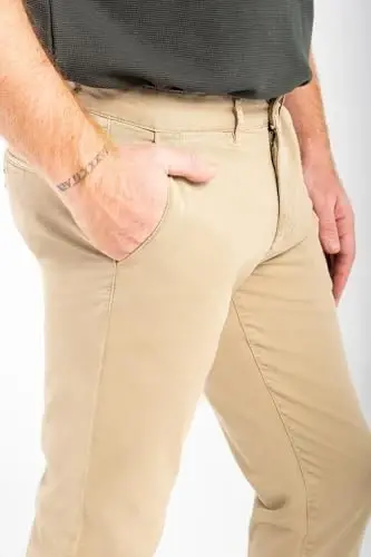 Sunger Pants Men’s Slim Fit Chino Pant with Pocket Casual and Office Work - 2