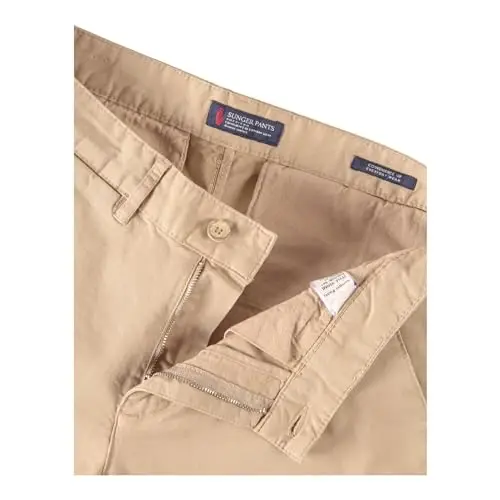 Sunger Pants Men’s Slim Fit Chino Pant with Pocket Casual and Office Work - 7
