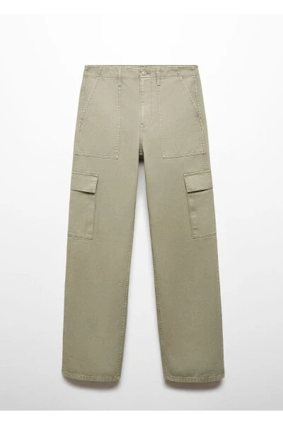 Cepli kargo jean pantolon - 3