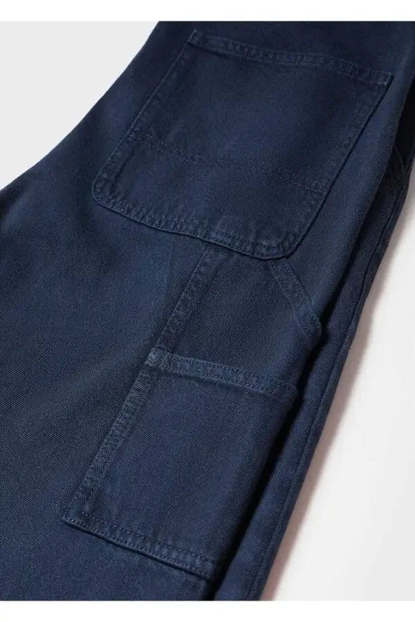 Cepli Kargo Pantolon-Mavi - 6