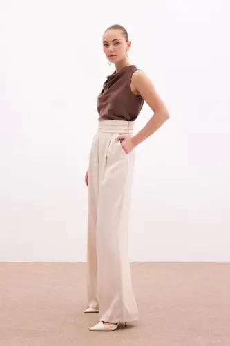 Cepli keng saten shim - Bej-BEJ - SATEEN (1)