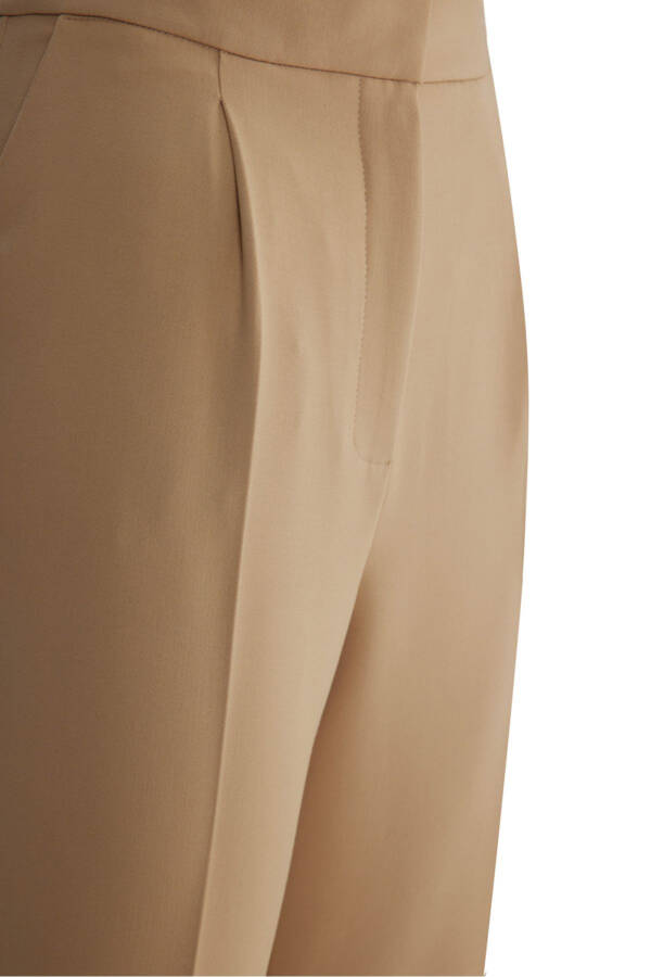 Cepli Klasik Kesim Pantolon - Camel - 2