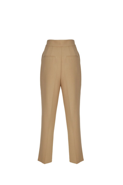 Cepli Klasik Kesim Pantolon - Camel - 3