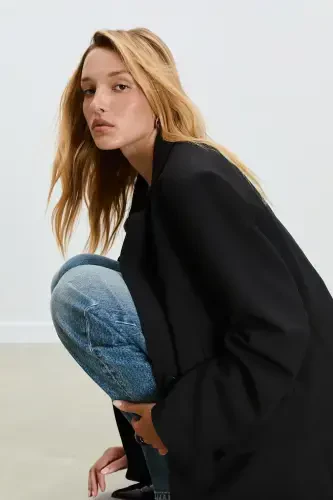 Cepli oversize blazer - Stradivarius (1)