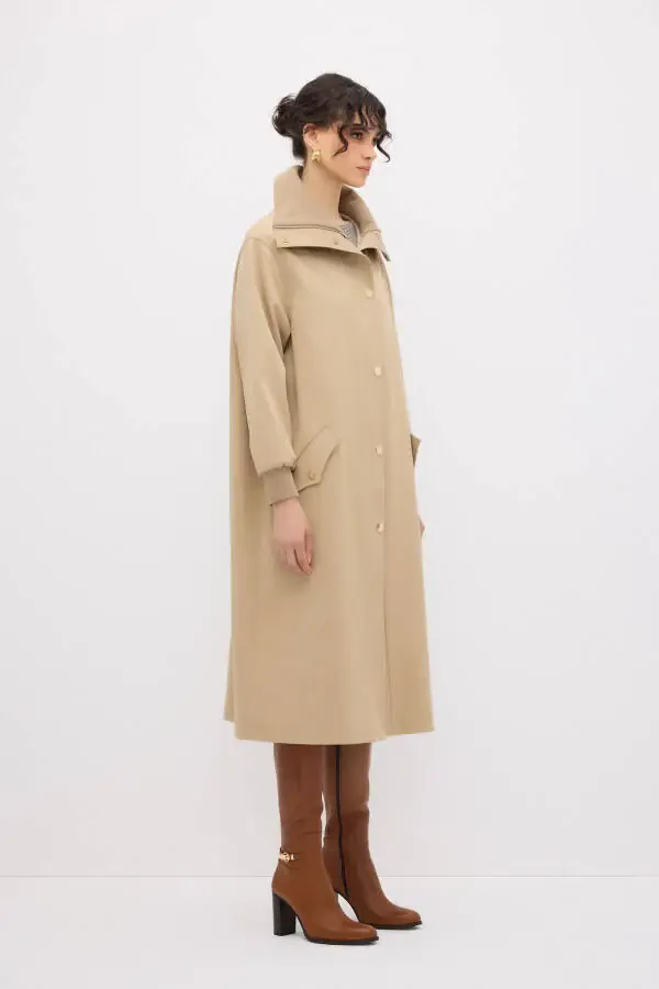 Cepli uzun palto - 7