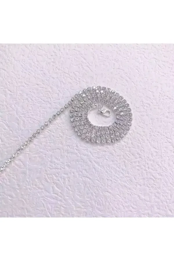 Цепочка для украшения волос с винтажными кристаллами - 2