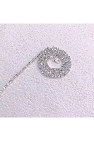 Цепочка для украшения волос с винтажными кристаллами - MUTLUBIDÜNYA (1)