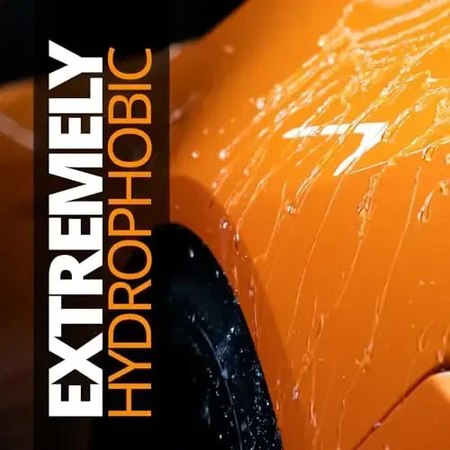 CERAKOTE® Rapid Ceramic Paint Sealant Spray - 32 oz Bulk Pack - Extremely Hydrophobic Ceramic Coating for Cars - Maximum Gloss & Shine – Unmatched Slickness - Pro Results - 3