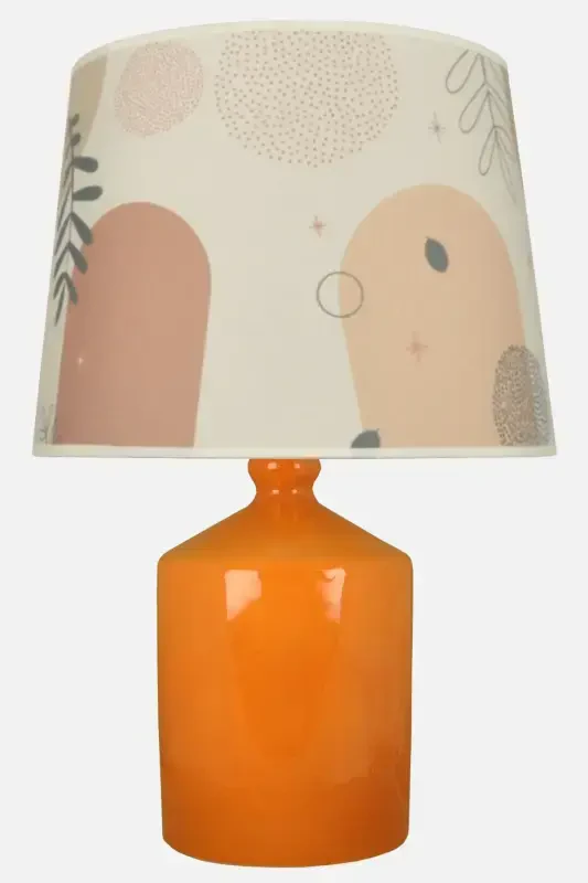 Ceramic Cube Vase Lampshade Mustard - Bohemian-Bohemian - Modazone