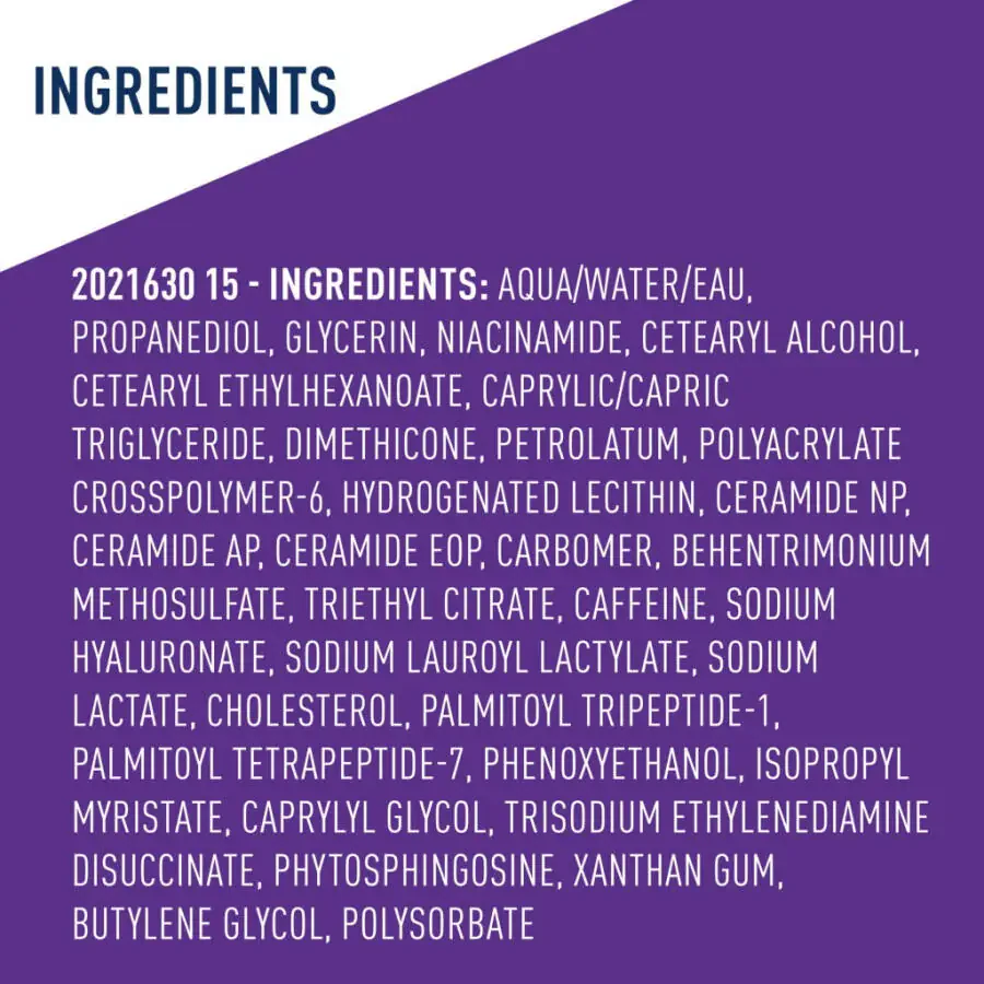 CeraVe Anti-Aging Eye Cream for Wrinkles with Caffeine and Hyaluronic Acid, Fragrance Free, 0.5 oz - 7