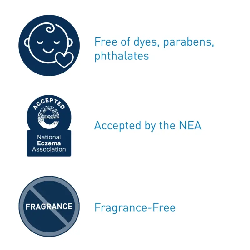 CeraVe Baby Nordonlantiruvchi kremi, Bola va yelkadosh bolalar uchun yumshoq namlovchi vosita, 5 untsiya - 8