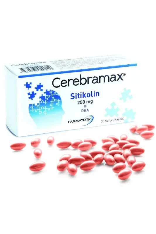 Cerebramax 30 Capsules - With Citicoline - 1