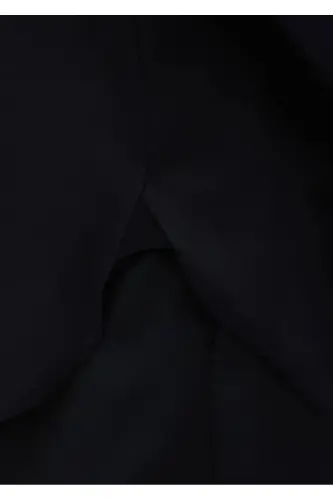 Черная классическая рубашка из 100% хлопка, не требующая глажки, Regular Fit - 5