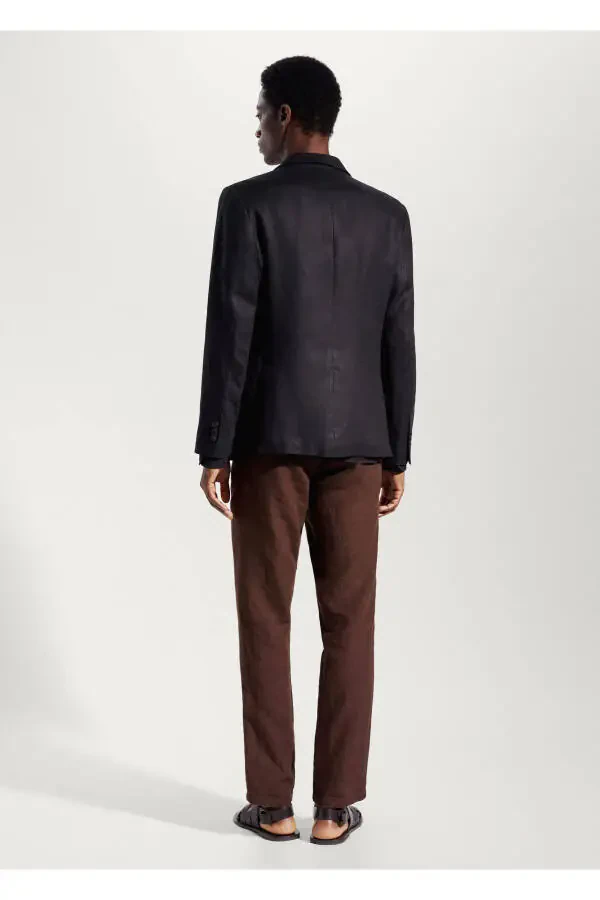 Черная мужская куртка 47005599 - 9