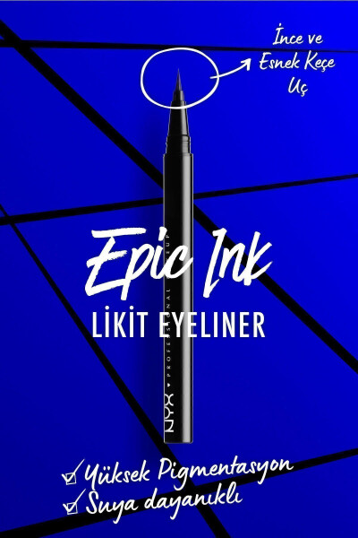 Черная подводка для глаз - Epic Ink Liner 800897085605 - 30