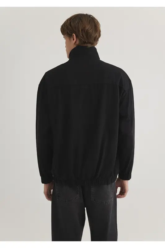 Чёрная Рубашка Oversize / Свободный Крой 0211137-900 - 6