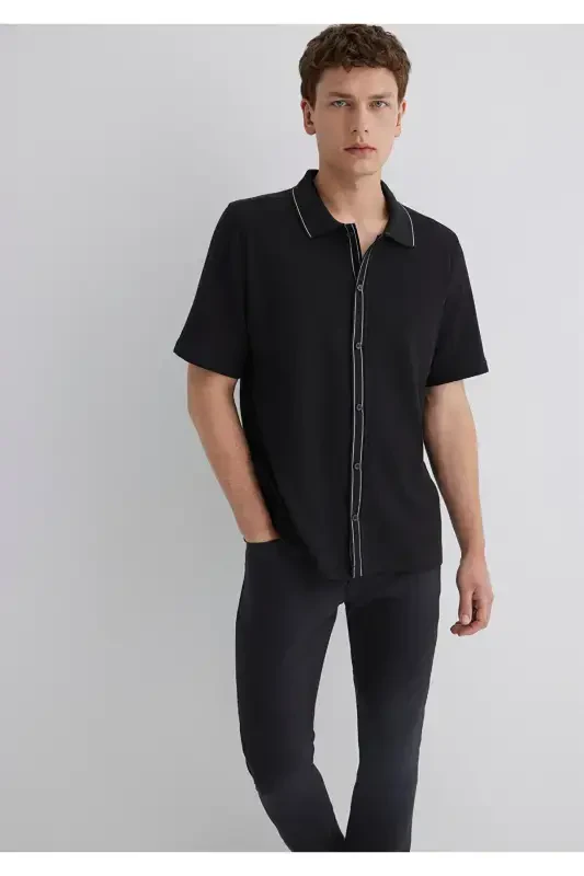 Черная Рубашка Regular Fit / Нормальный Крой 0211621-90 - MAVI