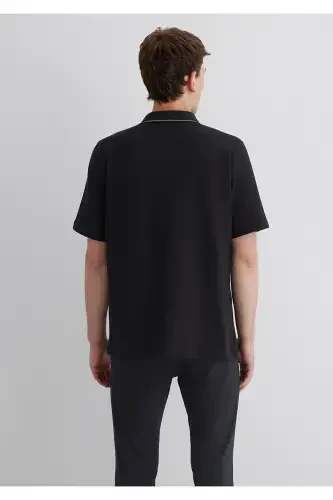 Черная Рубашка Regular Fit / Нормальный Крой 0211621-90 - 5