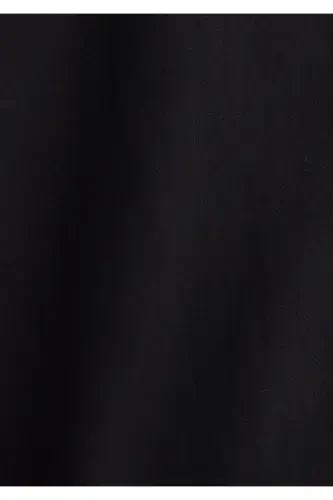 Чёрная Рубашка Свободного Кроя / Свободный Крой 0211551-9 - 7