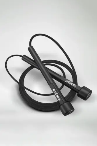Черная скакалка Atp-3000-ЧЕРНЫЙ 