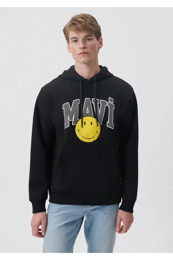 Черная толстовка X Smiley Originals 0s10060-70087 - 8