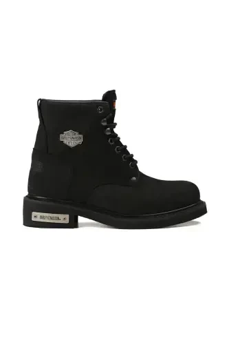Черные мужские ботинки 025M100109-Black-Nubuk-m1001099 - HARLEY DAVIDSON (1)