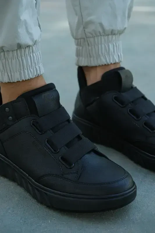 Черные мужские и женские кроссовки-ботинки 0012383 - 3