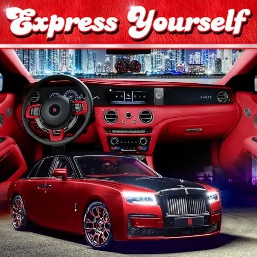 Черные пушистые кости для автомобиля - Плюшевые милые автомобильные аксессуары для зеркала заднего вида - Автомобильные подвесные украшения для заднего вида - Классный классический ретро-автомобильный декор в эстетике 1970-х годов - Черный и красный - 4