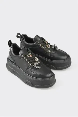 Чёрные женские кроссовки — чёрные - ELLE (1)