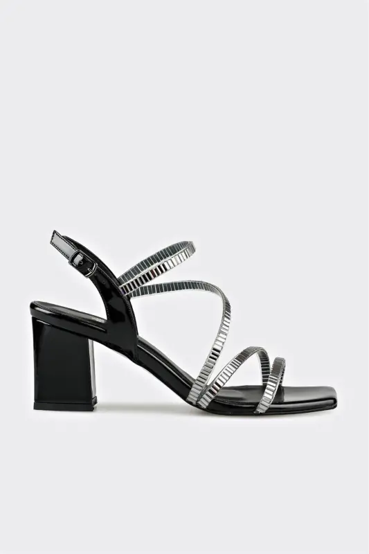 Чёрные женские повседневные сандалии - ELLE SHOES