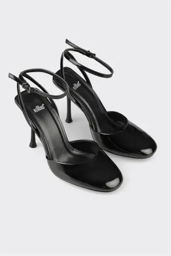Чёрные женские туфли на каблуках - ELLE SHOES (1)