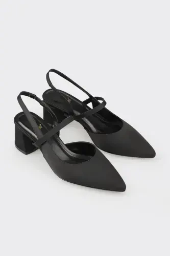 Чёрные женские туфли на каблуках - Elle (1)