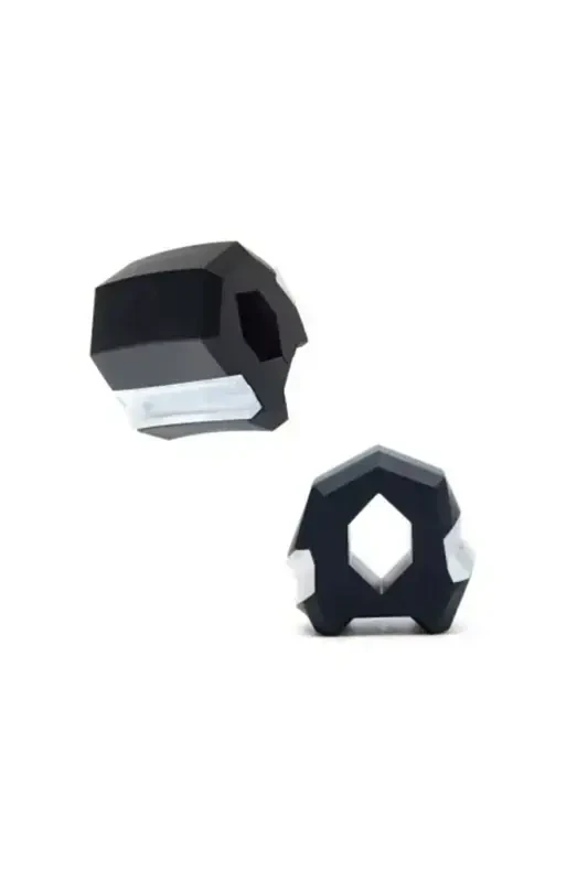 Черный мяч для упражнений для челюсти, сложный уровень, мяч для упражнений для мышц челюсти - черный - 3